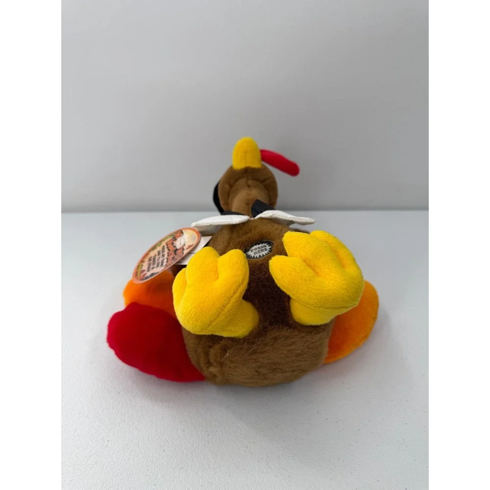 DanDee Wiggle Waddle Turkey Plush Thanksgiving Animated Singing Toy 12